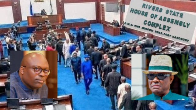 Photo of Fubara, Wike and the Lawmakers